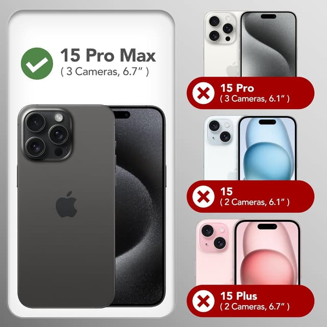 Detalle 2 de GONEZ iPhone 15 Pro Max Silicone Case 6.7"