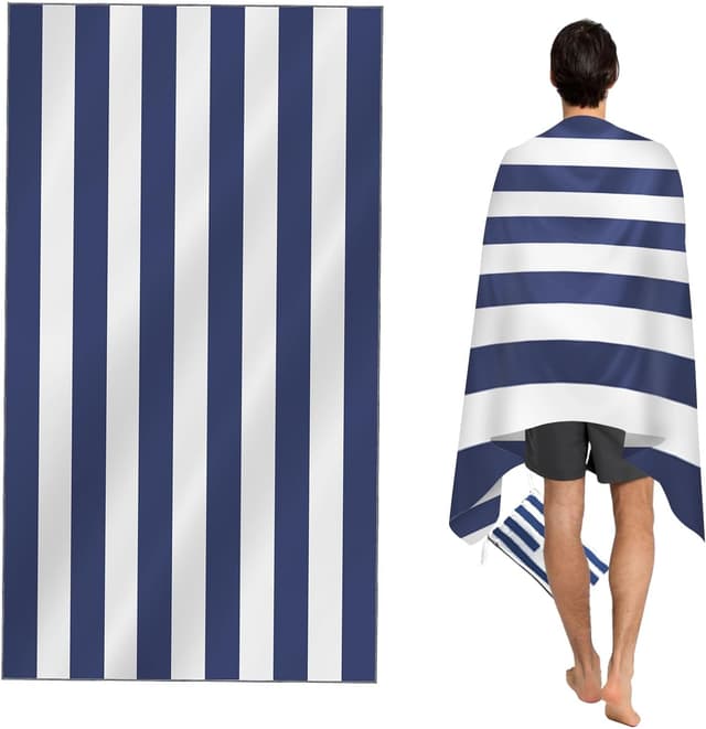 Imagen de CNMTCCO Large Beach Towel 160x90cm ๐ en OfertitasTOP
