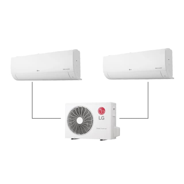 Detalle 2 de LG 2X1ECO912.SET multisplit Inverter 2.150 frig/h