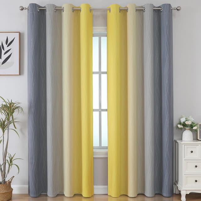 Detalle 2 de VEHEDE Blackout Curtains 52x96 Inch