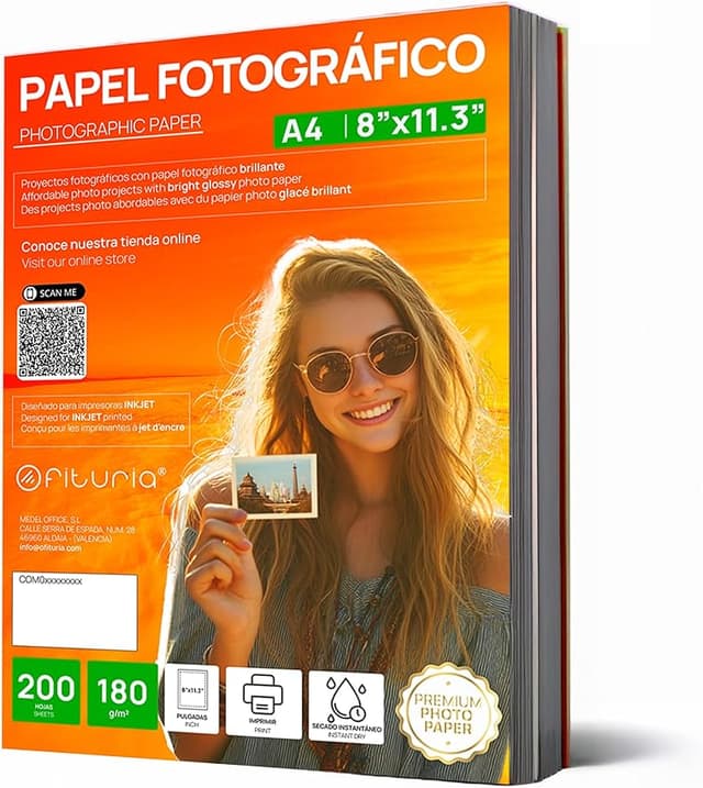 Thumbnail 6 de OFITURIA Papel Fotográfico A4 180 g/m²