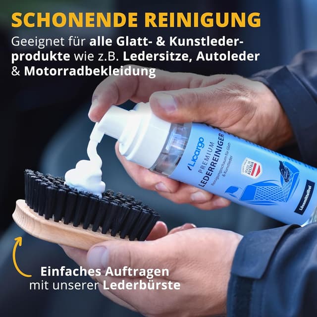 Detalle 2 de Lederreiniger für Auto mit Aktivschaum 200 ml
