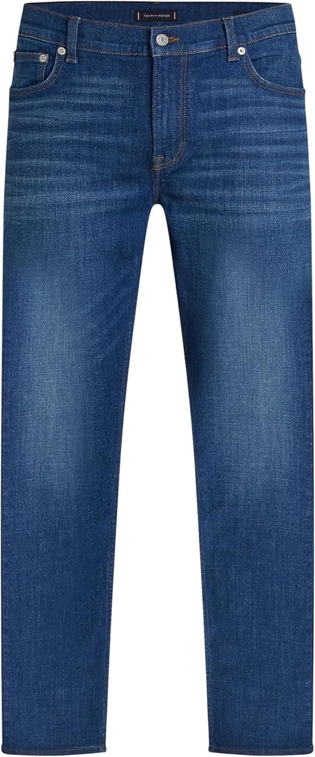 Detalle 2 de Tommy Hilfiger Men’s Bleecker Flex Mohave Indigo Slim Fit Jeans