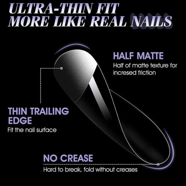 Thumbnail 4 de gelike ec Full Cover Gelnägel 240 Stück 💅