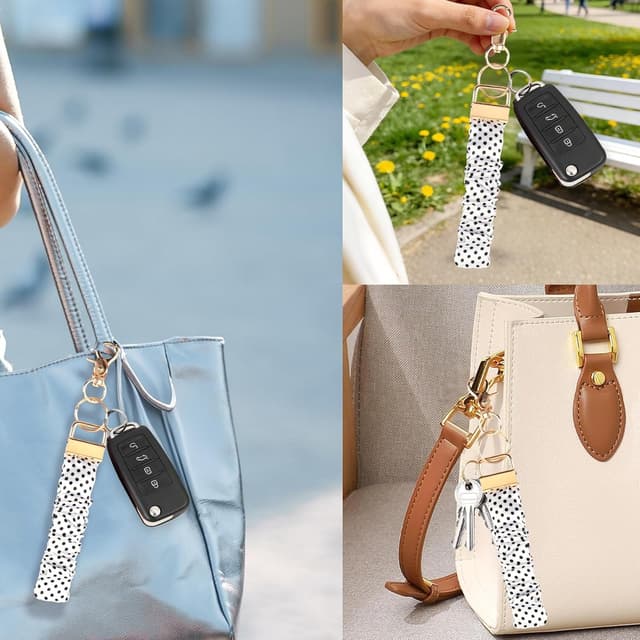 Thumbnail 6 de Schlüsselanhänger Armband Leopardenmuster mit Band