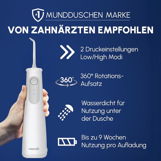 Thumbnail 4 de Waterpik Pearl kabellose Munddusche