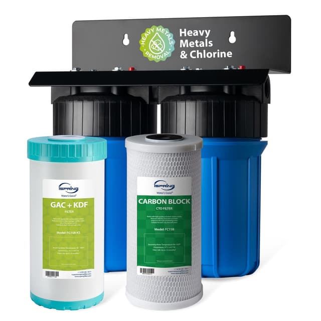 Detalle de iSpring WGB21B-KS purificador de agua 15 GPM
