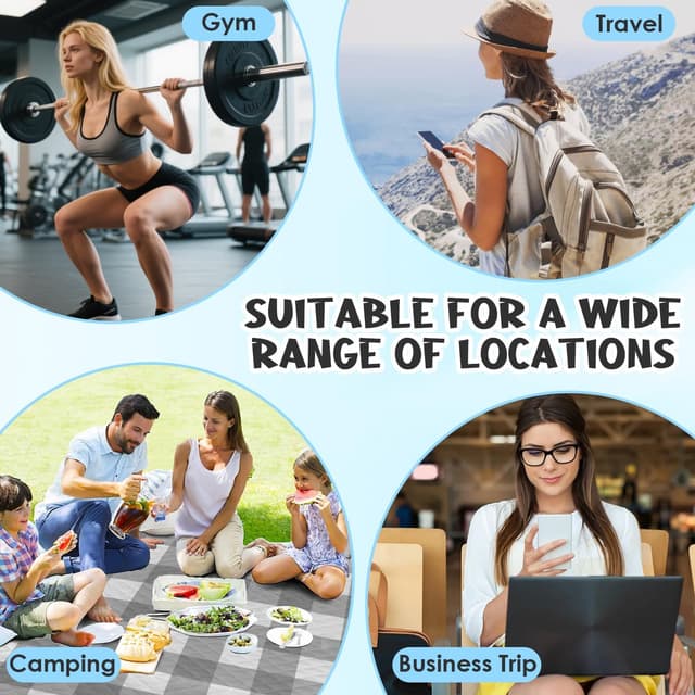 Thumbnail 6 de 14 Pack 100ml Silicone Travel Bottles Set