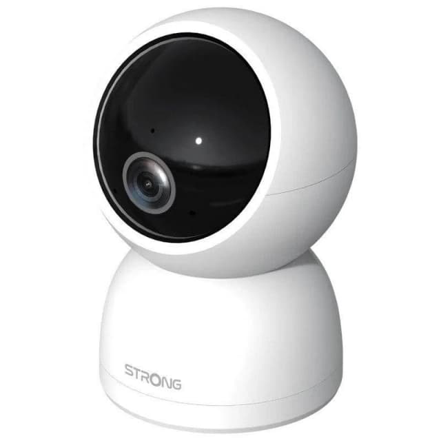 Detalle 2 de Strong SHC04IR0-W Cámara de seguridad WiFi Smart Home 2K 4MP blanca con visión 360°