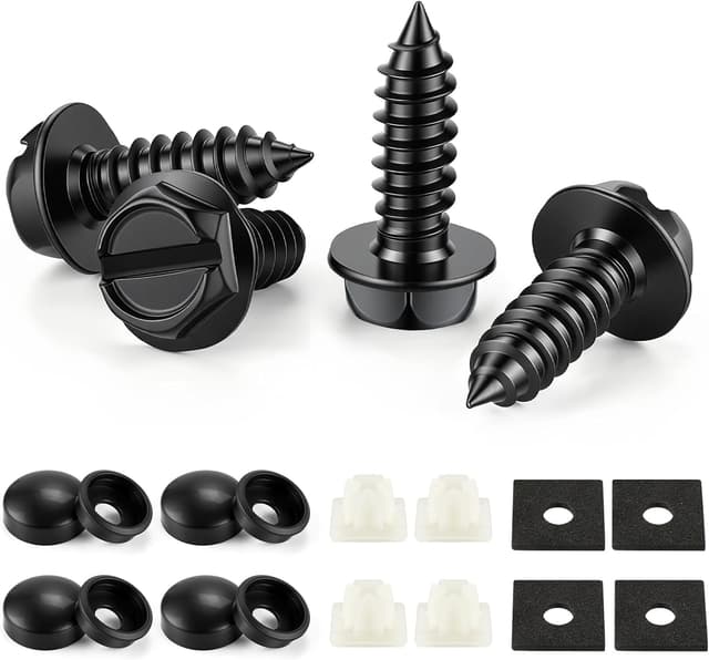 Imagen de LivTee Rustproof License Plate Screws 4 Sets en OfertitasTOP