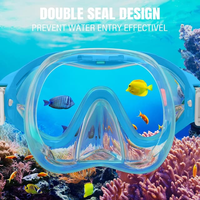 Thumbnail 4 de RIOROO Taucherbrille Kinder 180° Panorama