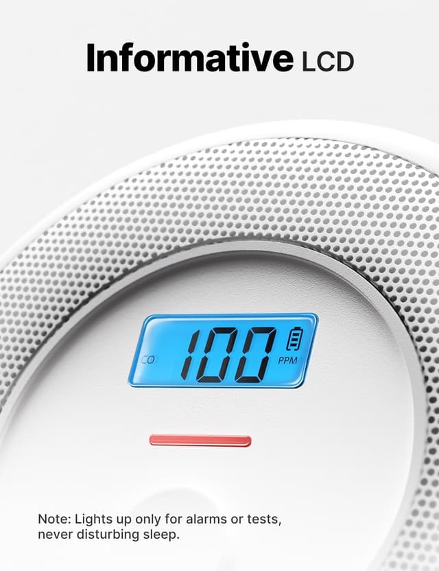 Detalle 2 de X-Sense SC07 combo smoke and CO alarm