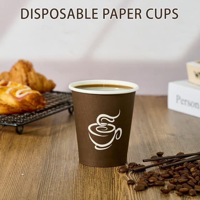 Thumbnail 6 de LITOPAK 8 oz Paper Cups 400 Pack