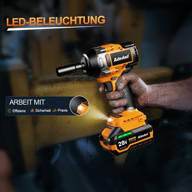 Thumbnail 6 de Adedad 1.000 Nm Schlagschrauber 1/2 Zoll