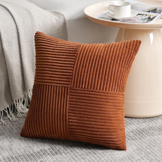 Thumbnail 1 de Fancy Homi Rust Boho Throw Pillow Cover 18x18