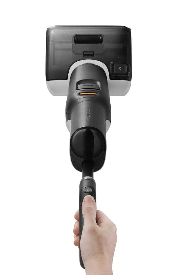 Detalle 2 de Roborock F25 w/CS: aspirador de escoba sin cable para seco y húmedo con gran potencia de succión