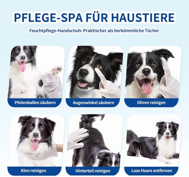 Thumbnail 1 de Petclear Fellpflegetücher Desodorierend für Hunde & Katzen