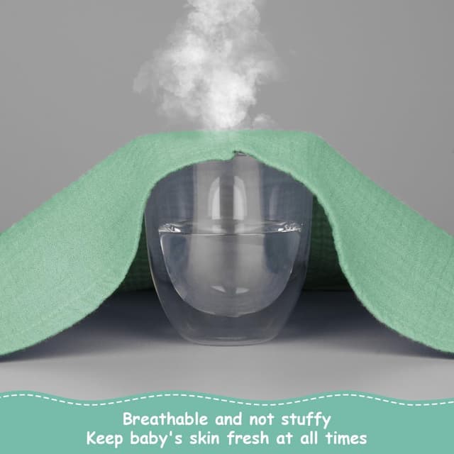 Thumbnail 3 de Aolso Bébé Couverture 120 x 120 cm mousseline