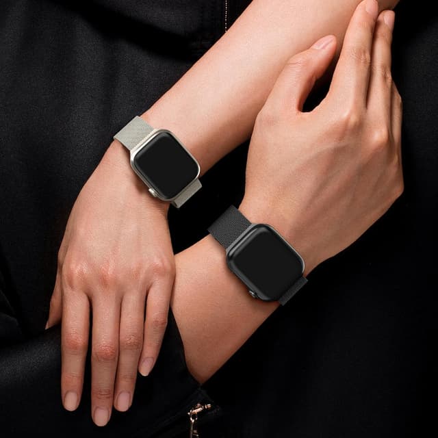 Thumbnail 6 de Yoohoo Milanese Loop adjustable metal band 49mm