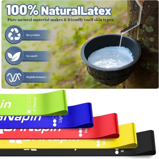 Thumbnail 2 de Resistance Bands 5‑Piece Set