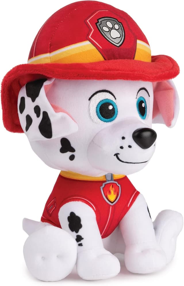 Detalle 2 de GUND PAW Patrol Marshall Plüschtier (23 cm) – Kuscheltier für Fans der TV-Serie