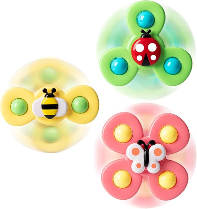 Thumbnail 6 de 3PCS Suction Cup Spinner Toys for Kids