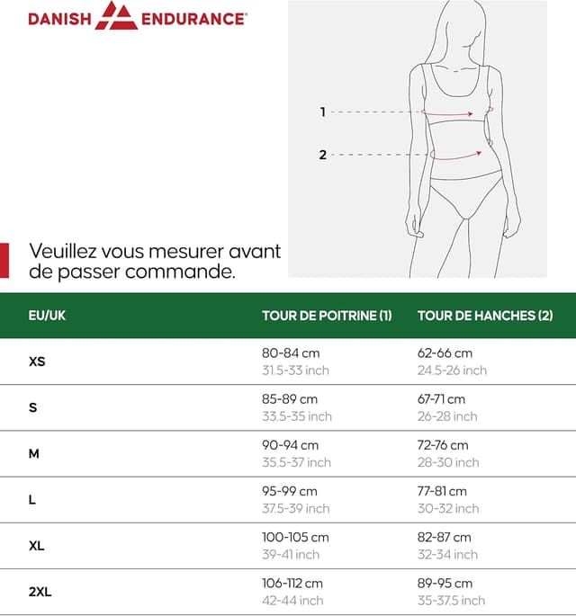 Thumbnail 5 de DANISH ENDURANCE T-Shirt sport femme 95% polyester