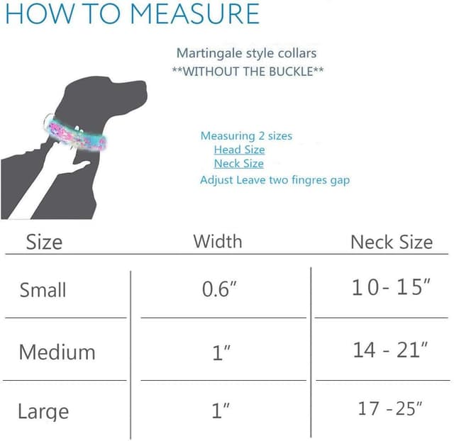 Thumbnail 3 de Dazzber Martingale Collar 2.5cm Wide