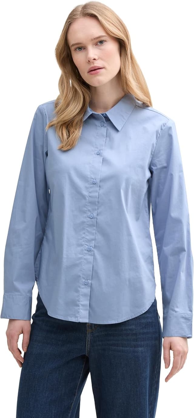 Detalle de Tom Tailor camicia da donna a maniche lunghe 1045243