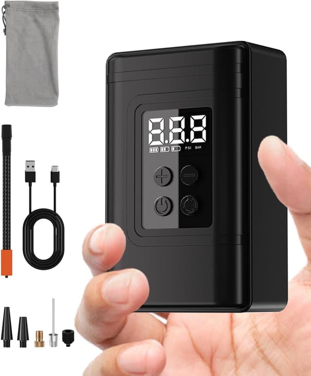 Detalle de Electric Bike Pump 150 PSI Portable