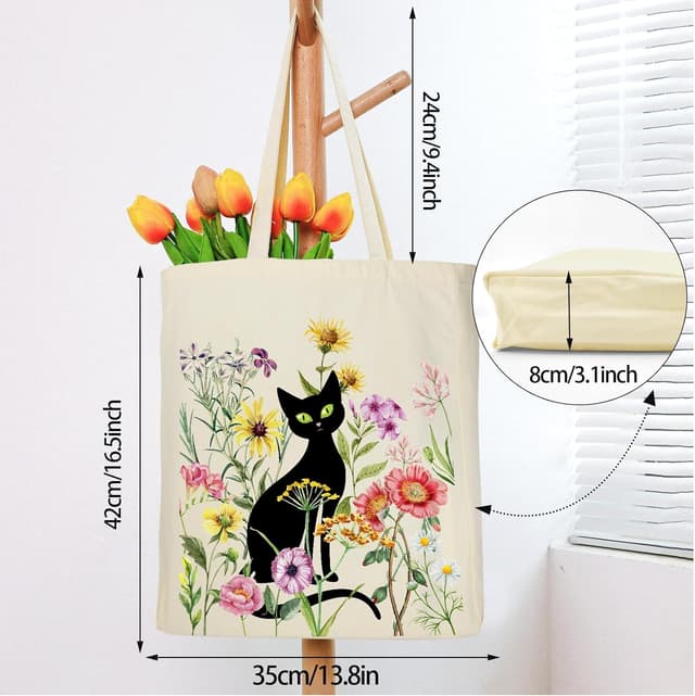 Thumbnail 3 de Ysound Bolsa de tela Mujer Tote 35x42x8 cm