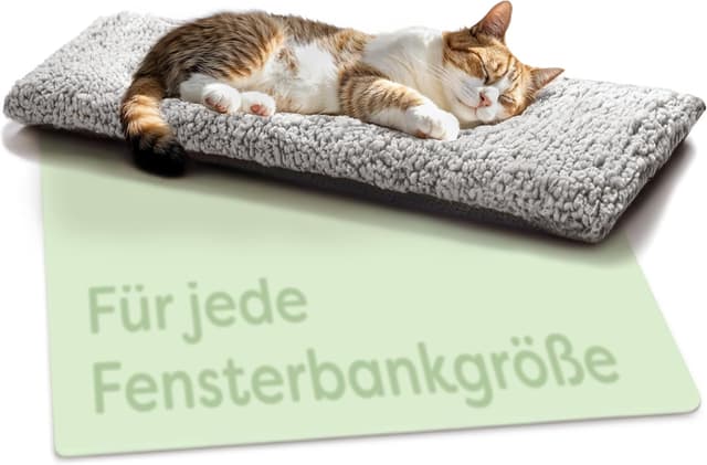 Imagen de Knupis Katzen Fensterliege 90x28cm en OfertitasTOP