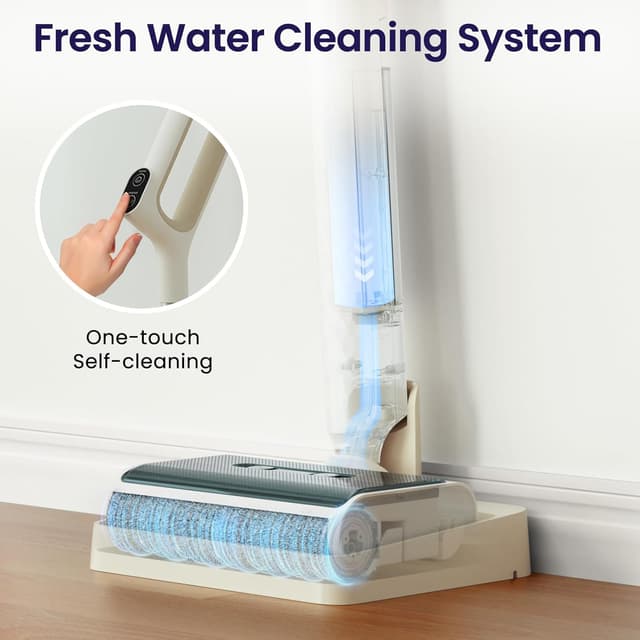 Detalle de Lefant LS100 cordless wet dry vacuum 60 min