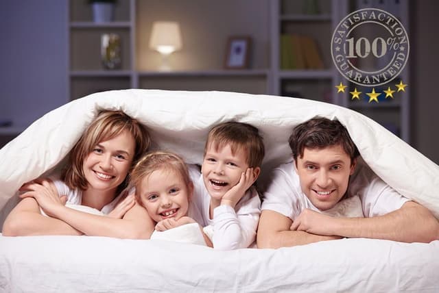 Thumbnail 4 de HOMEFOUCS King Size 13.5 Tog Goose Feather & Down Duvet