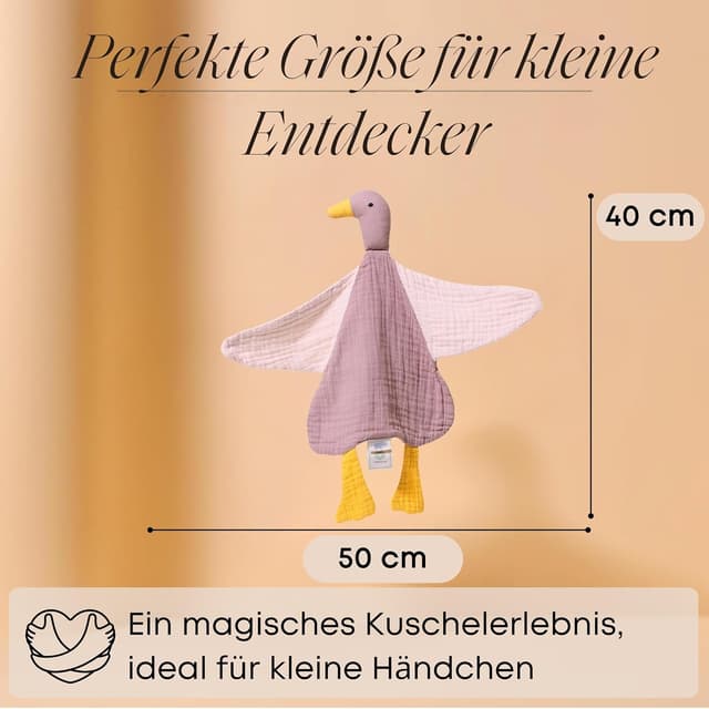 Thumbnail 5 de Mababu Schmusetuch Musselin 4‑lagig