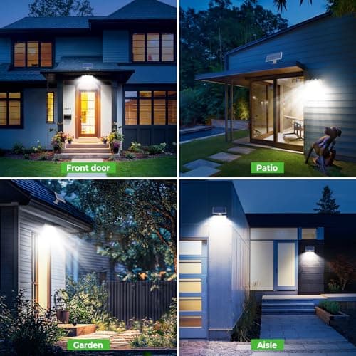 Thumbnail 6 de nipify Focos LED Solares exteriores, 318 LEDs, 2 paq.🔆