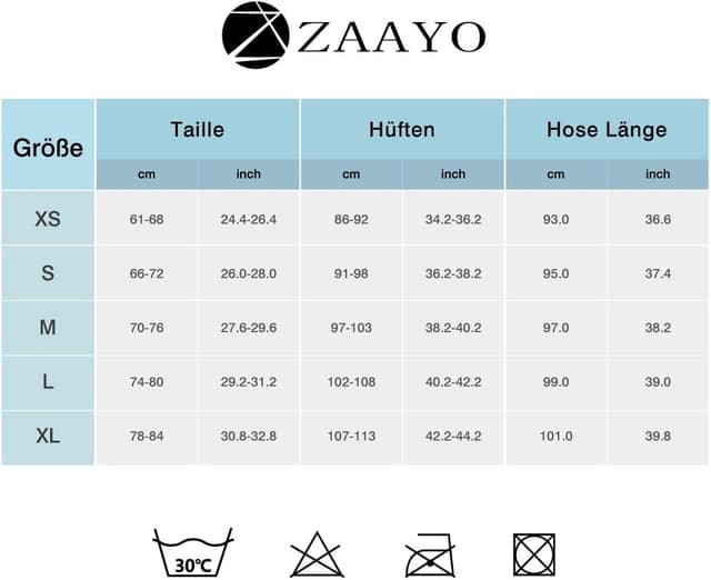 Thumbnail 5 de ZAAYO Flared Leggings Damen 29,5" 🧘♀