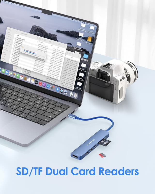 Detalle de Lention USB C Hub 100W with 4K HDMI