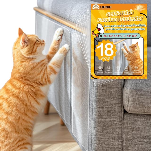 Imagen de Protezione Divano Graffi Gatto 18 pezzi 🐱 en OfertitasTOP