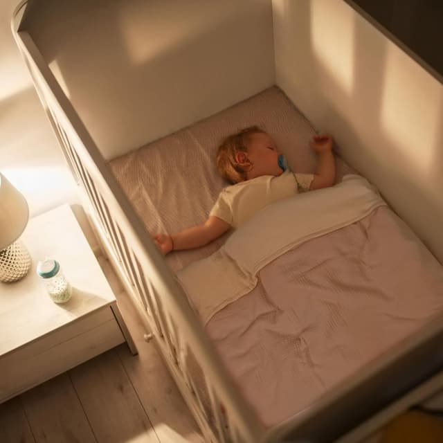 Detalle de lulumoon Musselin Baby Bettwäsche (80x80) – Baumwolle mit Oeko-TEX, Bettbezug und Kissenbezug