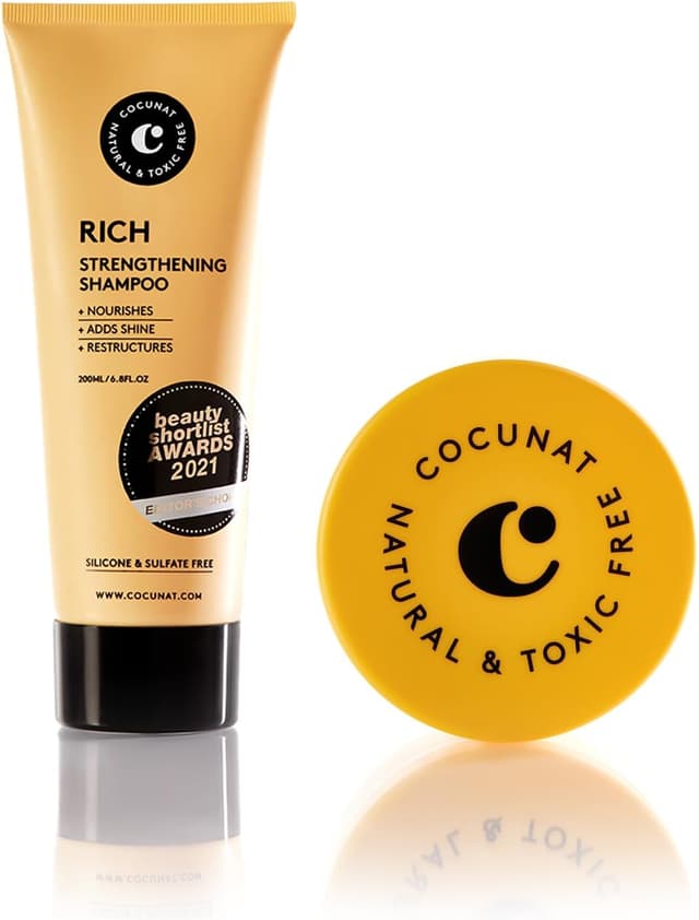 Imagen de Kit COCUNAT pour cheveux secs : nettoie, hydrate, renforce en OfertitasTOP