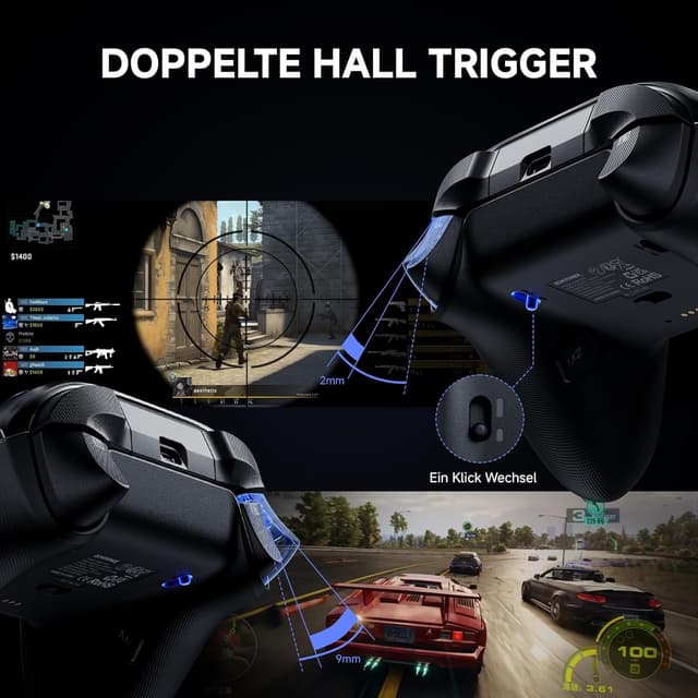 Detalle 2 de ECHTPower Wireless PC Controller, Multi‑Plattform