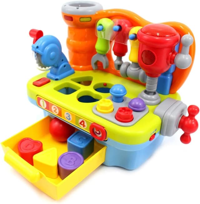 Detalle 2 de Werkbank Kinder Spielzeug ab 1 Jahr