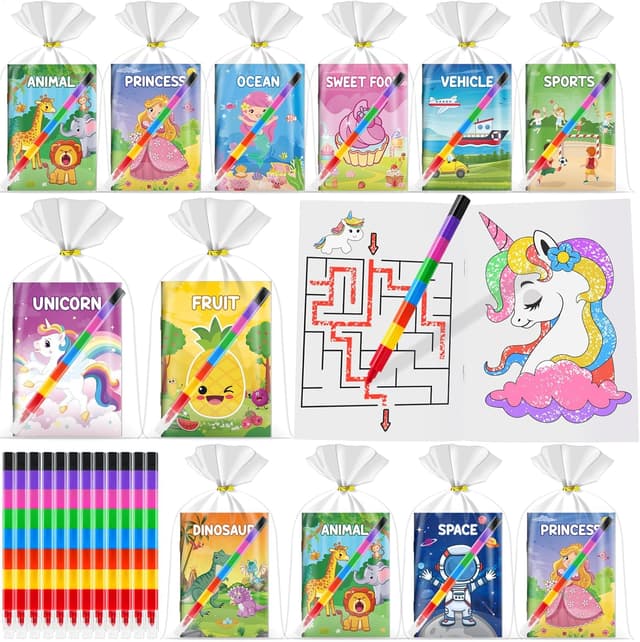 Imagen de ZMLM Party Bag Fillers 16-pack colouring set en OfertitasTOP
