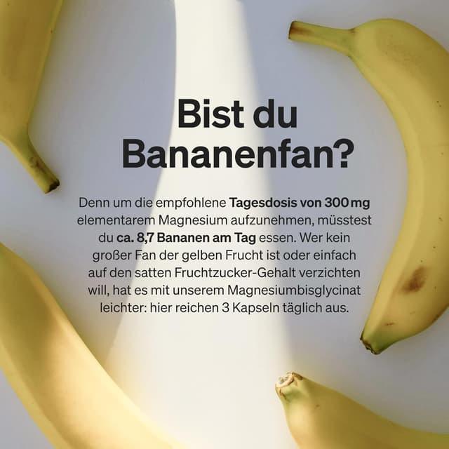 Thumbnail 3 de natural elements Magnesiumbisglycinat 300 mg Magnesium Kapseln