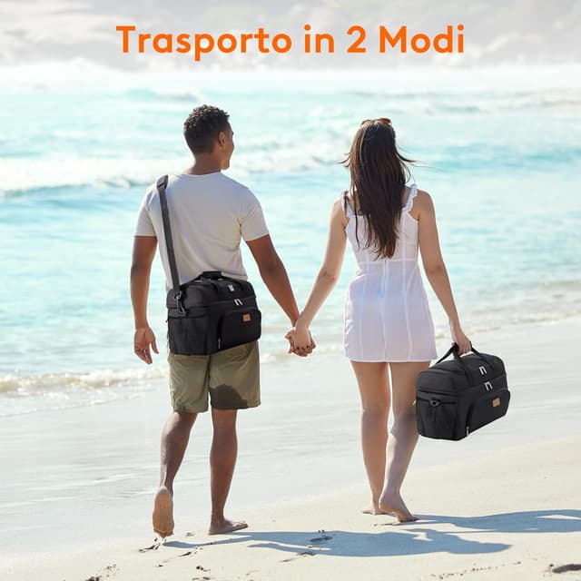 Thumbnail 5 de Lifewit Borsa Frigo 23 L Borsa Termica Morbida