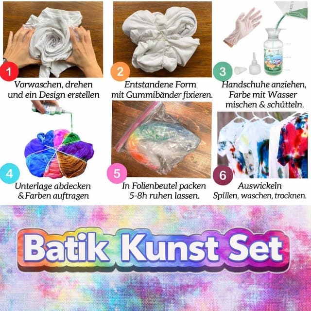 Thumbnail 5 de Desire Deluxe Tie Dye Kit 18 Farben
