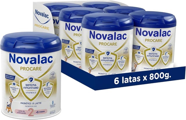 Detalle de Novalac Premium Proactive 2 Leche Continua 6-12 Meses
