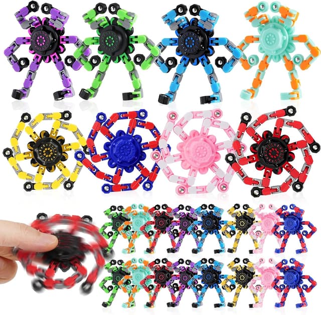 Detalle de Transformable Robot Fidget Spinner