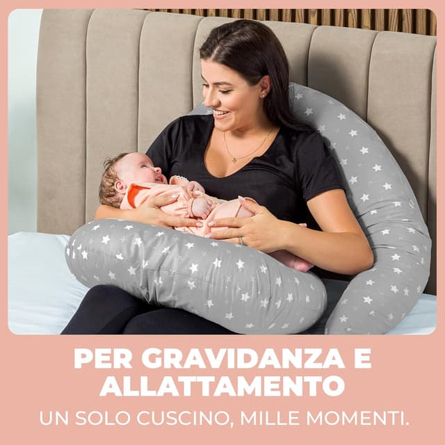 Thumbnail 6 de Cuscino gravidanza e allattamento per dormire di lato 🤰